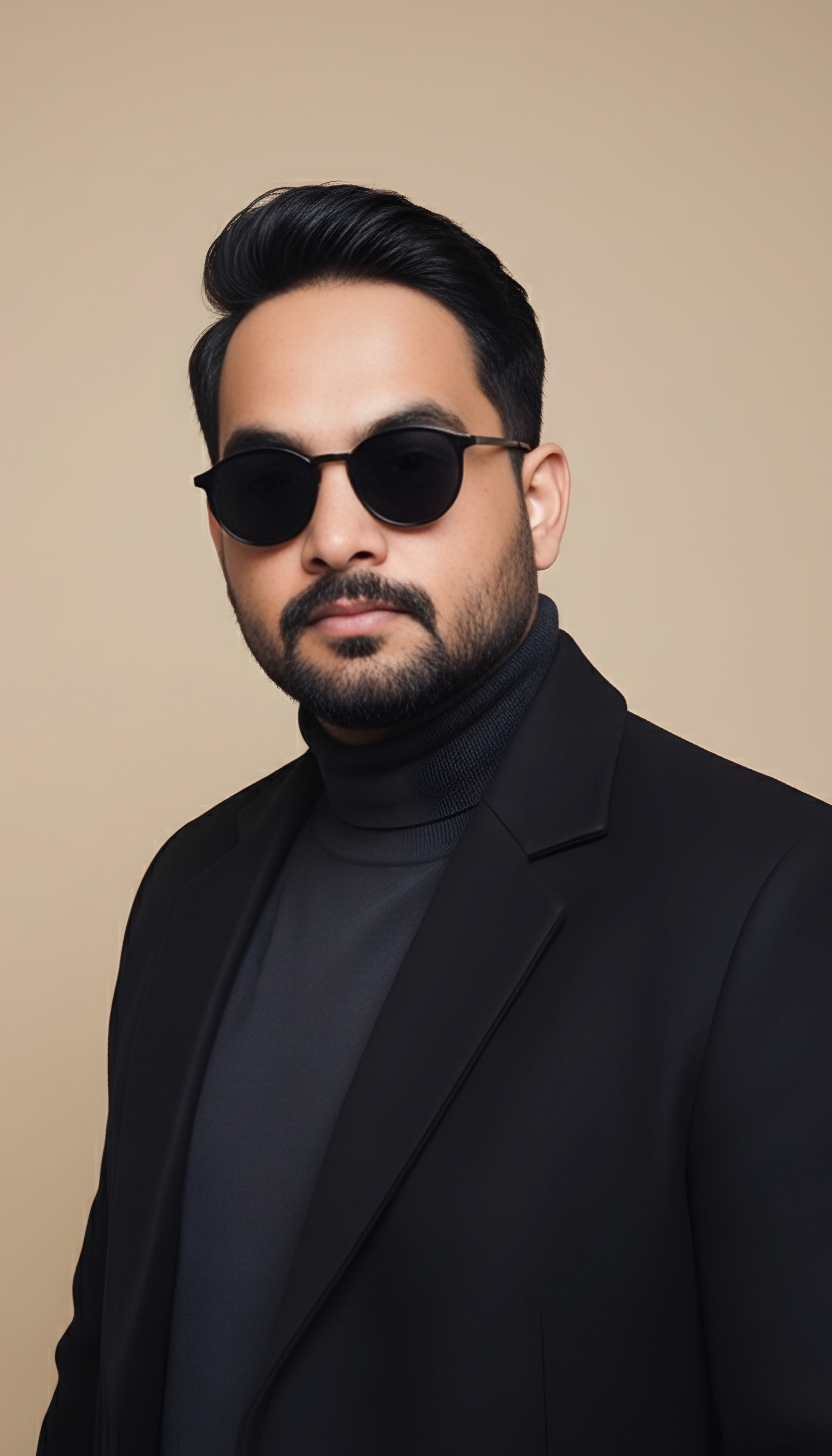 Professional studio-style